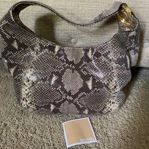 MICHAEL KORS Python Fulton Shoulder Bag